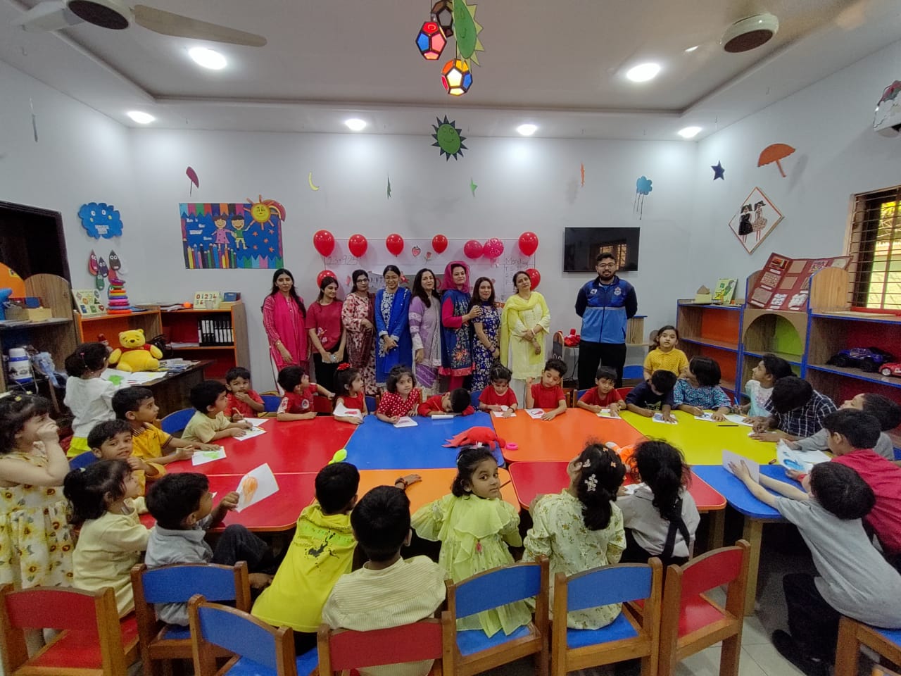 Primary Color Day Celebration at Tres AIT Campus (1)