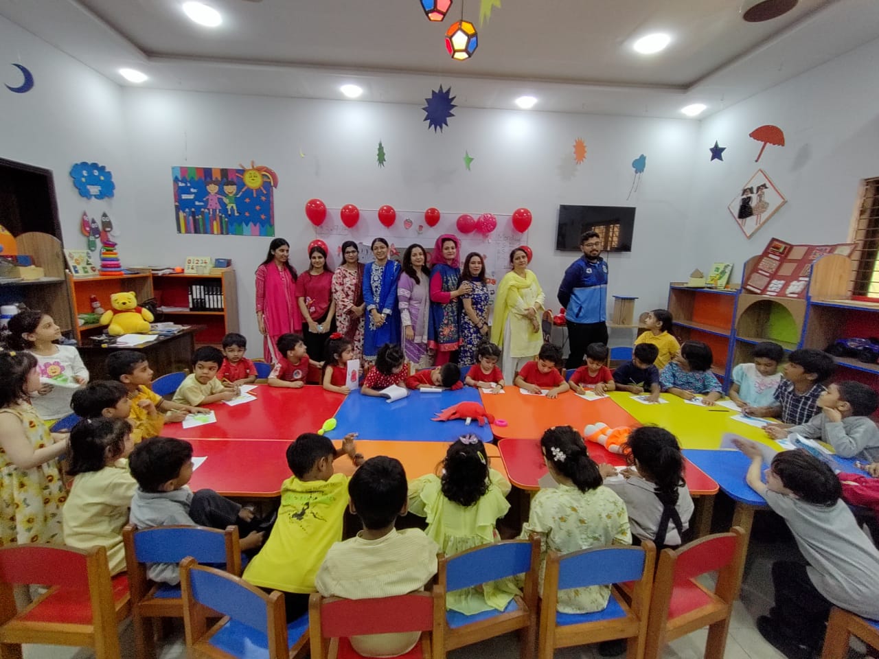 Primary Color Day Celebration at Tres AIT Campus (1)