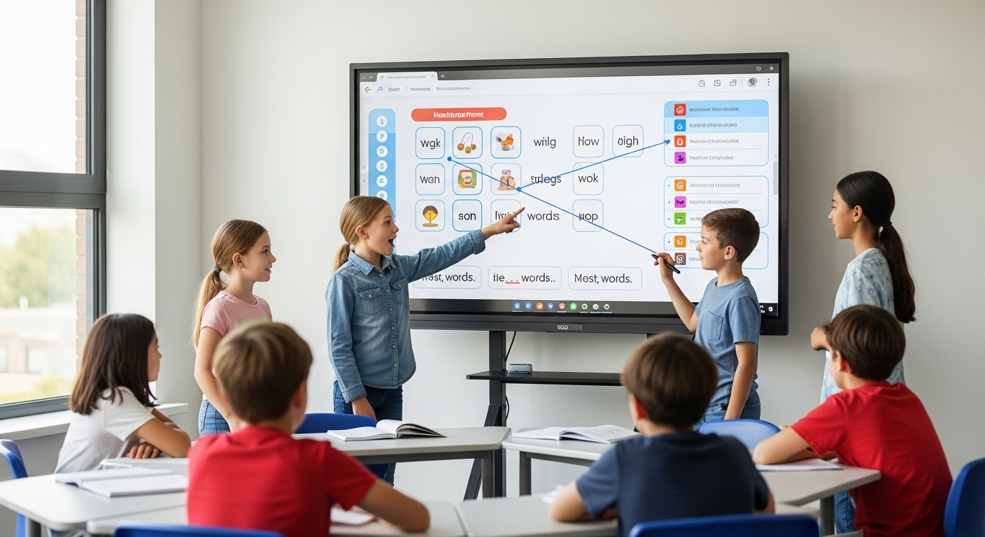 Learning Comprehension for Kids on Interactive Boards (2)